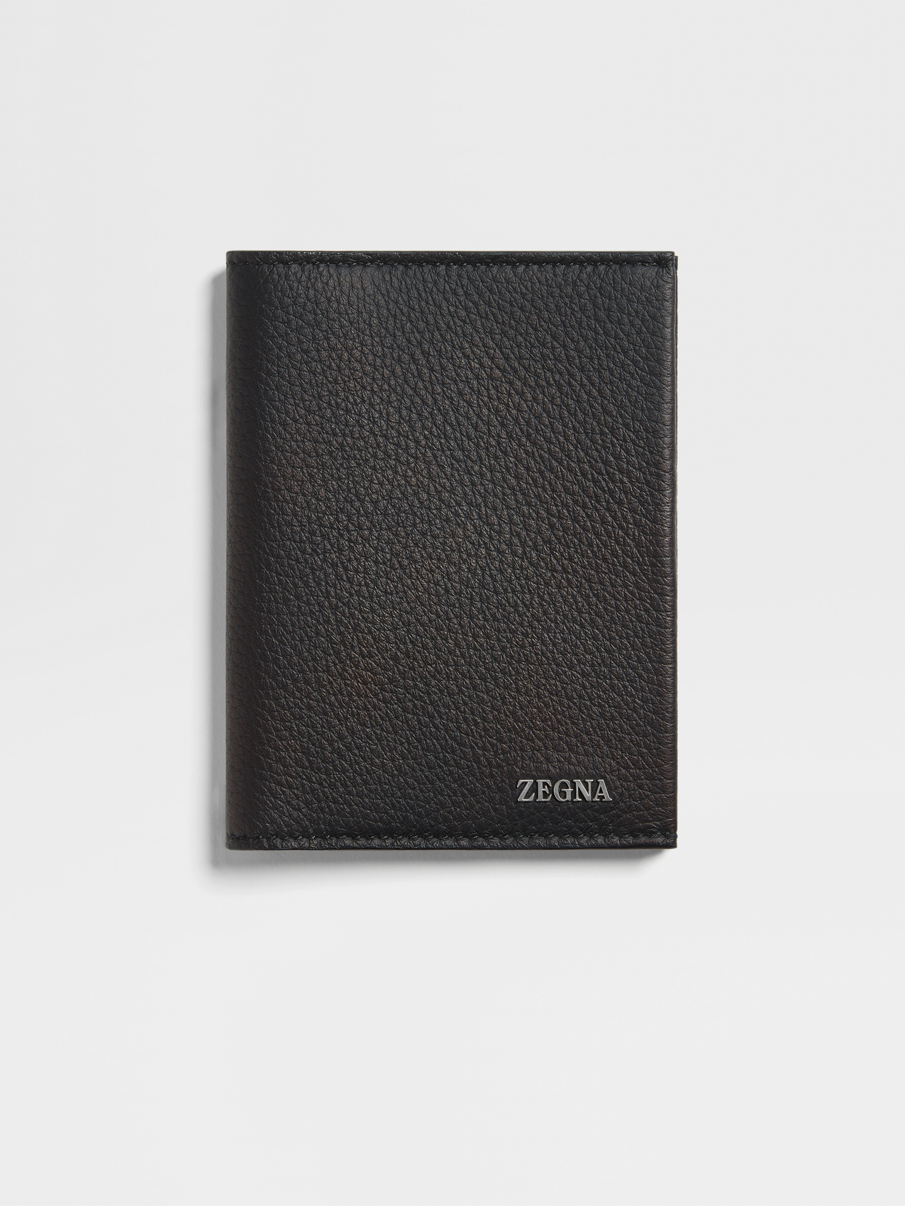 Black Deerskin Passport Case